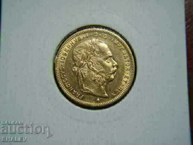 20 φράγκα / 8 Florin 1888 Αυστρία (Αυστρία) - AU (χρυσός) - 5 20 φράγκα / 8 Florin 1888 Αυστρία (Αυστρία) - AU (χρυσός) - 5