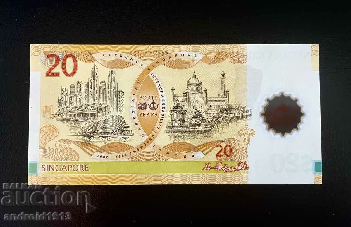 БРУНЕЙ - 20 РИНГИТА 2007, P-34a, UNC, ПОЛИМЕР, ЮБИЛЕЙНА с цена € 24.98 | 48.86 лв. БРУНЕЙ - 20 РИНГИТА 2007, P-34a, UNC, ПОЛИМЕР, ЮБИЛЕЙНА с цена € 24.98 | 48.86 лв.