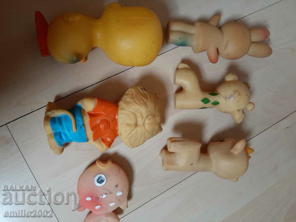 Auction Children's rubber toys Auction Children's rubber toys