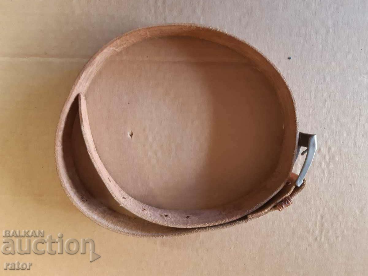 Old beautiful women's leather belt UBA with price 15.00 BGN | € 7.67