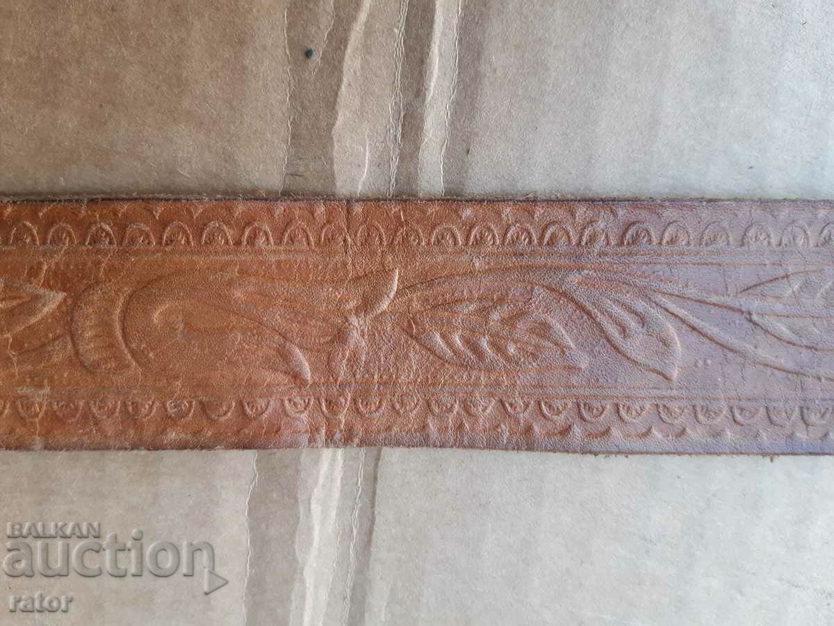 Old beautiful women's leather belt UBA - 6 Old beautiful women's leather belt UBA - 6