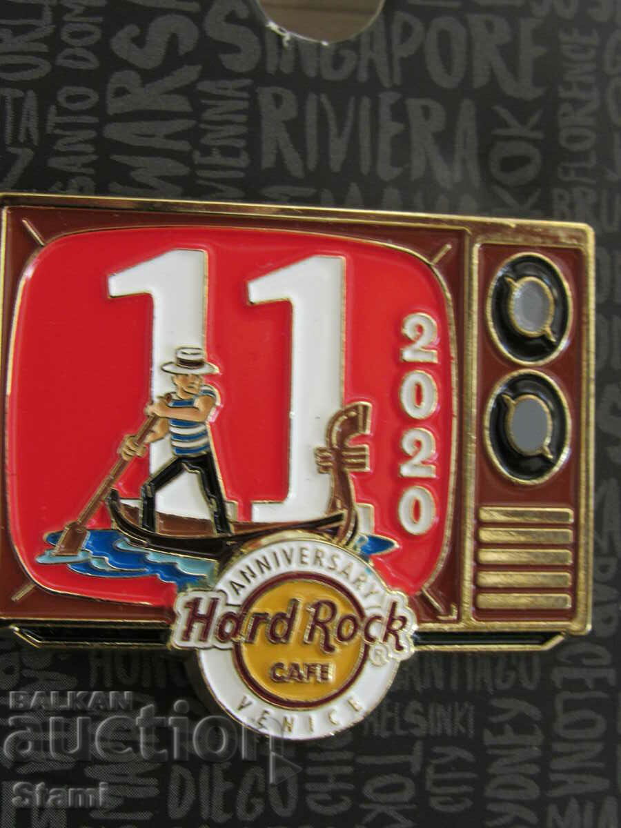 Auction Original metal badge Hard Rock Cafe Venice, Italy Auction Original metal badge Hard Rock Cafe Venice, Italy