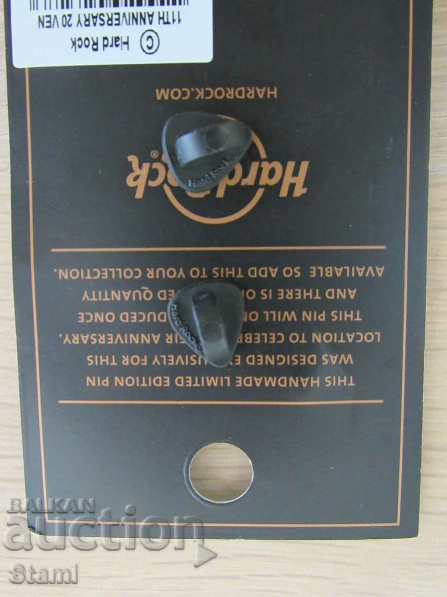 Original metal badge Hard Rock Cafe Venice, Italy - 5 Original metal badge Hard Rock Cafe Venice, Italy - 5