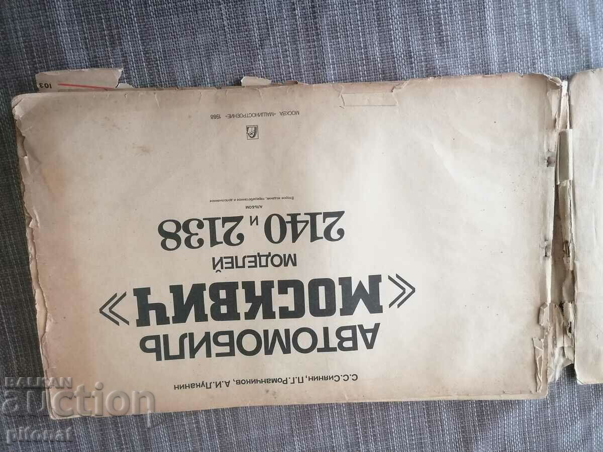 Moskvich 2140 și 2138 din 1988 cu preț 45.00 BGN | € 23.01