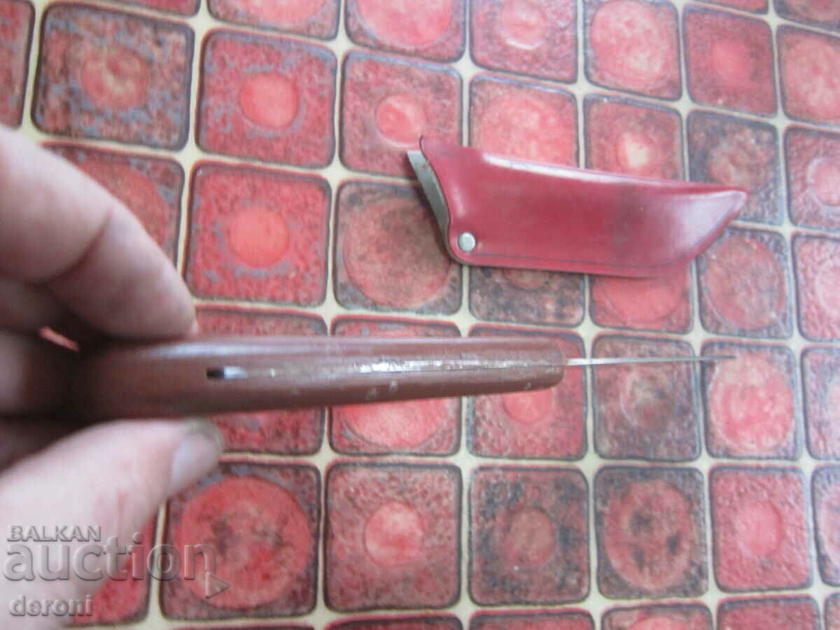 Auction Great German butcher knife with a sheath Auction Great German butcher knife with a sheath