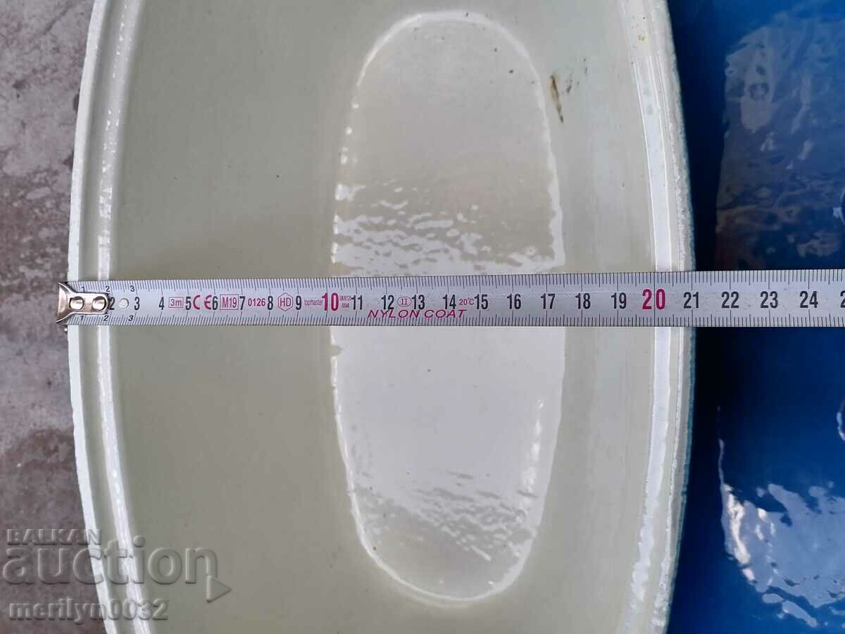 Cast iron dish with enamel enameled casserole pot with lid - 6 Cast iron dish with enamel enameled casserole pot with lid - 6