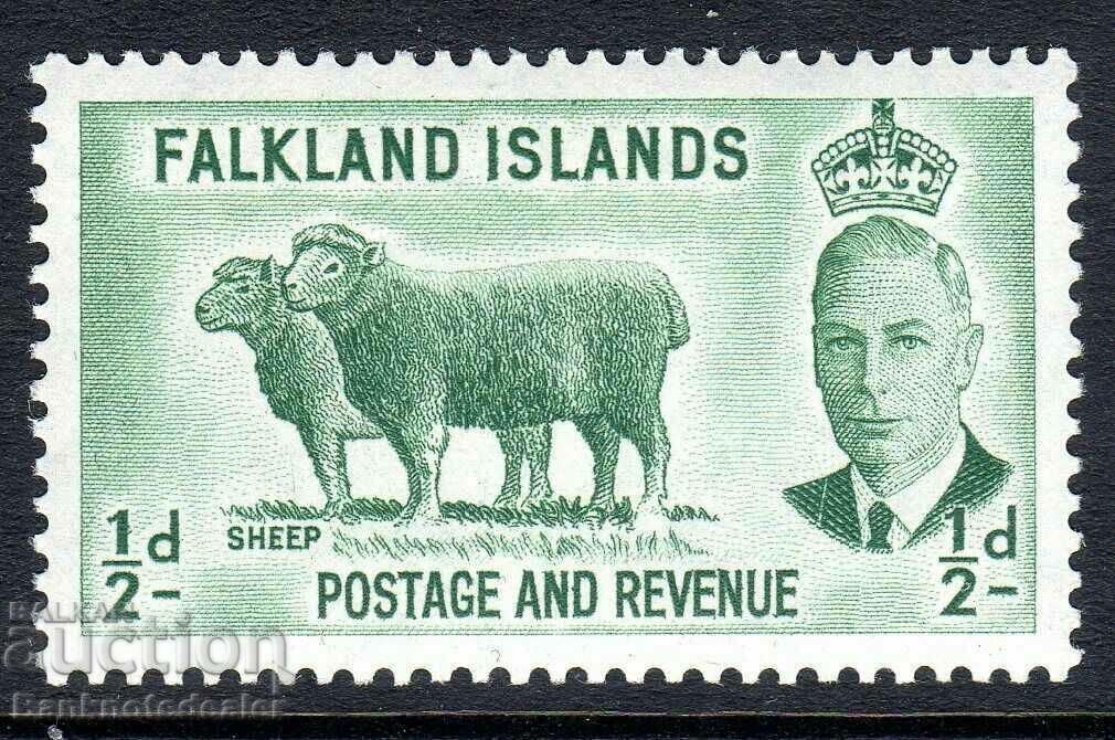 Falkland Islands 1/2d 1952 KGVI