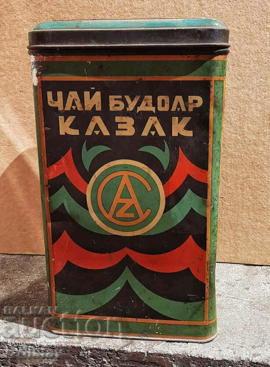 Auction Unique advertising metal box from tsarist times Auction Unique advertising metal box from tsarist times