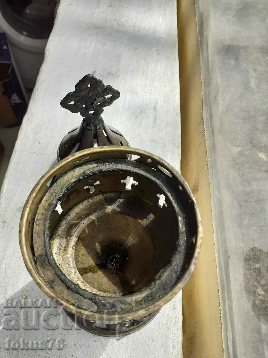 Delivery of Old bronze table incense burner incense burner - BZC