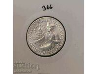 Сащ 25 цента 1976г Сребро ! Юбилейни Proof UNC