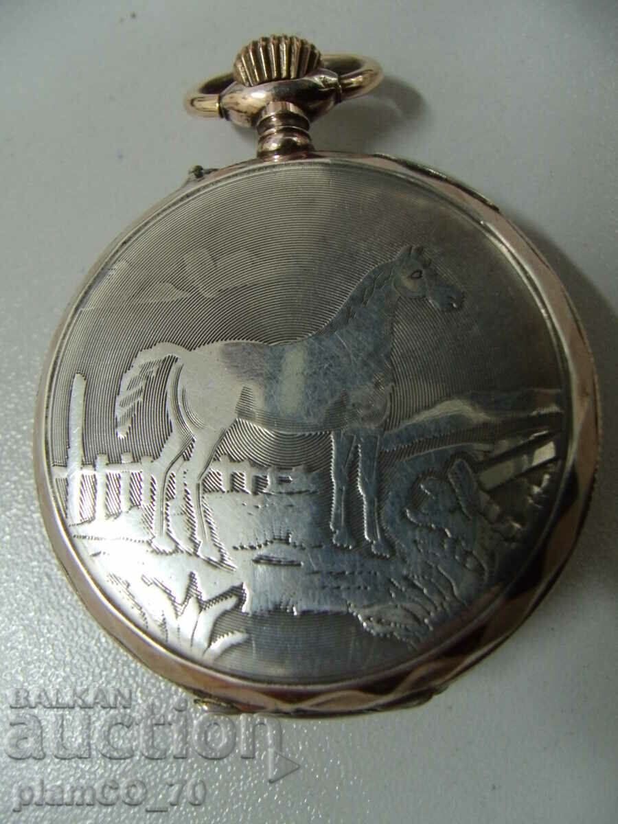 Аукцион №*6154 стар френски джобен часовник - REMONTOIR Sylindre Аукцион №*6154 стар френски джобен часовник - REMONTOIR Sylindre