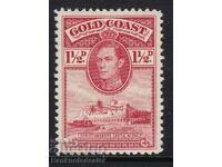 GOLD COAST. 1938-43 1½d scarlet