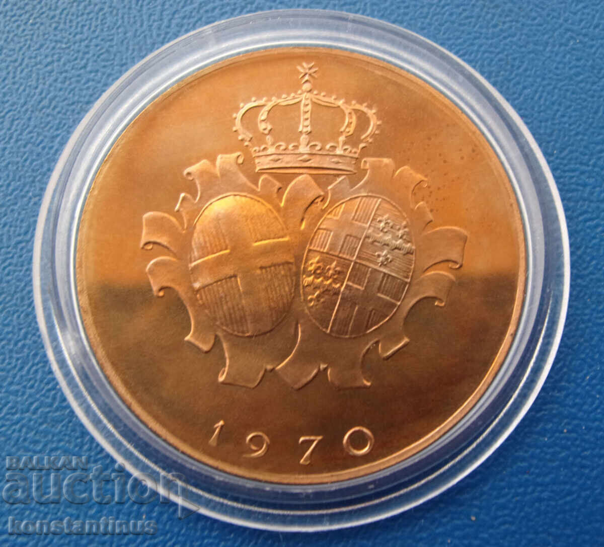 Malta - Order of Malta 10 Grani 1970 UNC PROOF Very Rare