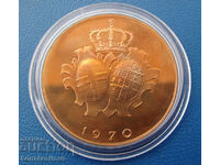 Malta - Ordinul Maltez 10 Grani 1970 UNC PROOF Foarte Rar