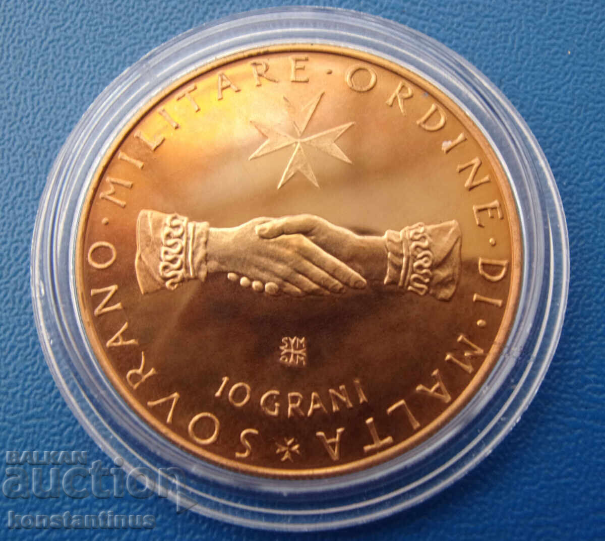 Малта - Малтийски Орден 10 Грани  1971  UNC  PROOF Very Rare с цена € 40.00 | 78.23 лв.