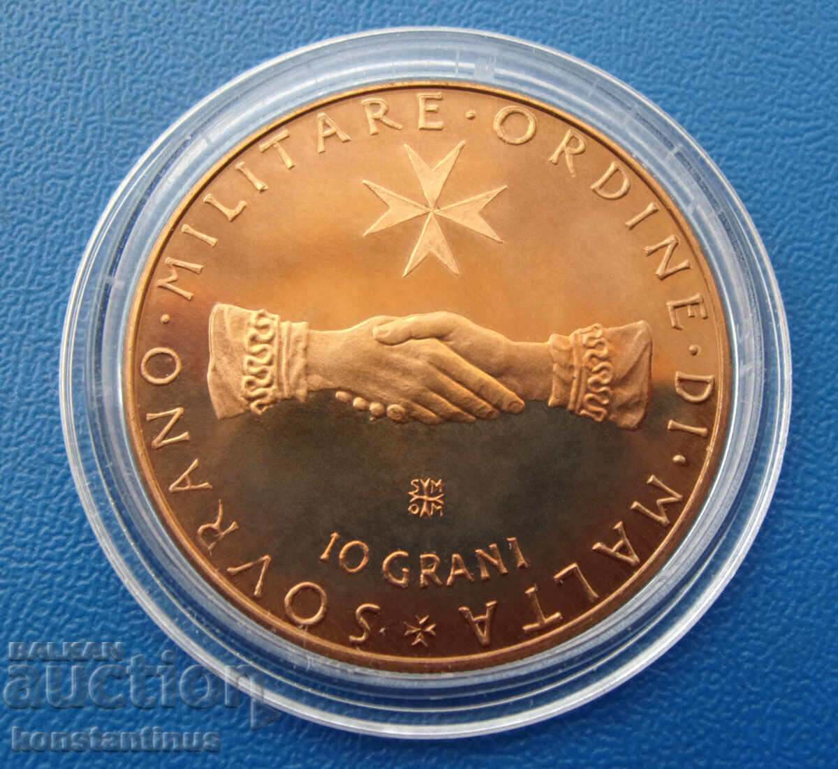 Малта - Малтийски Орден 10 Грани  1973  UNC  PROOF Very Rare с цена € 40.00 | 78.23 лв.