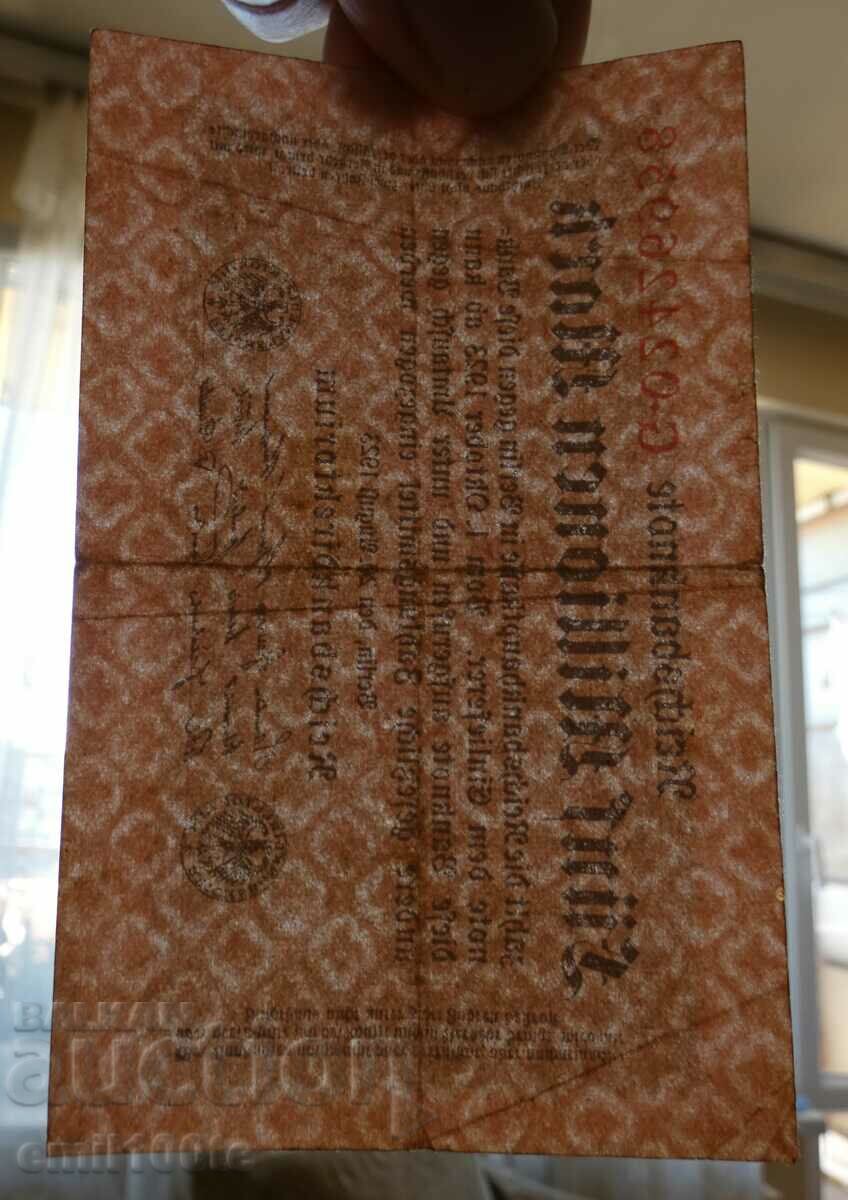 5 million marks 1923 Germany - 5 5 million marks 1923 Germany - 5