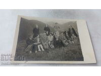 Fotografie Kostenets Bărbați și femei în zona Cherkovishte 1926