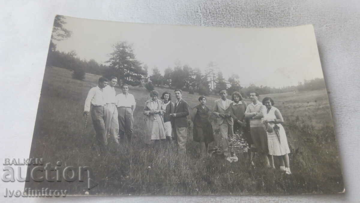 Fotografie Yundola Bărbați și femei într-o călătorie în 1931