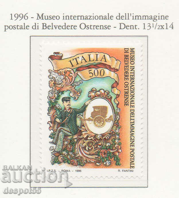 1996. Italy. Postcard Museum, Belvedere Ostr.