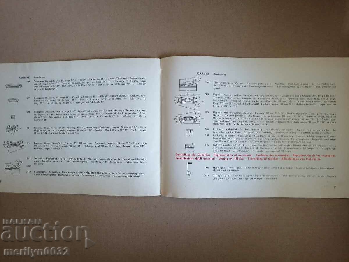 Old German magazine Marklin - 6 Old German magazine Marklin - 6
