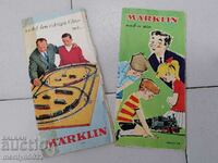 Old Marklin brochures 2 pieces for trains