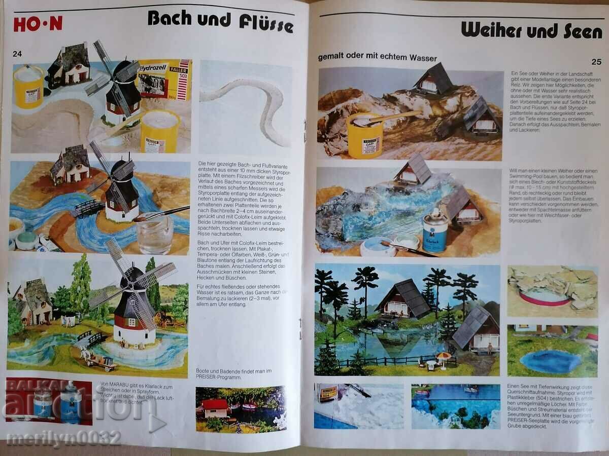 Auction Old German magazine Faller 1984 Auction Old German magazine Faller 1984