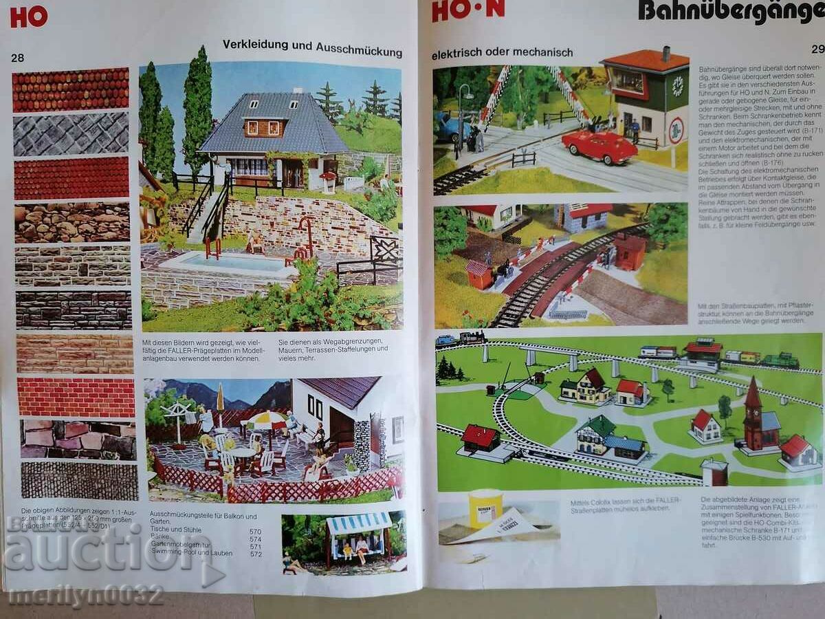 Delivery of Old German magazine Faller 1984 Delivery of Old German magazine Faller 1984