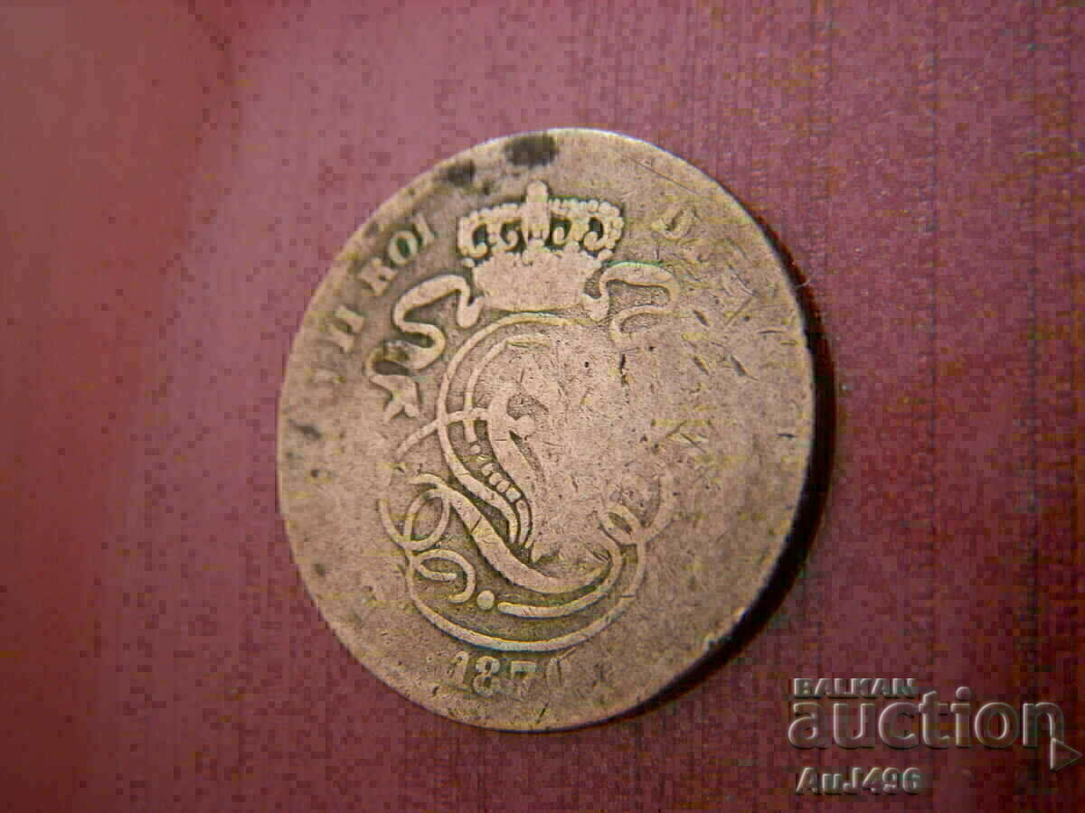 2 CENTIMES 1870 - 7