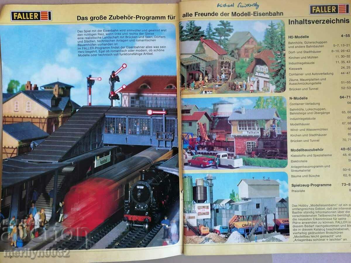 Old German magazine Faller 1978/79 with price 25.00 BGN | € 12.78 Old German magazine Faller 1978/79 with price 25.00 BGN | € 12.78