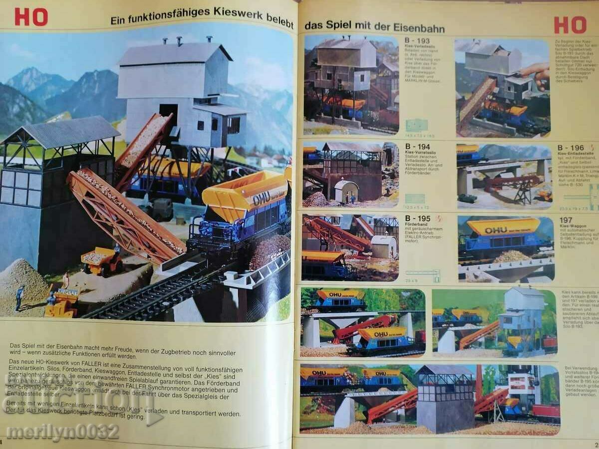Old German magazine Faller 1978/79 - 6 Old German magazine Faller 1978/79 - 6