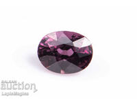Violet untreated sapphire 0.22ct VVS oval