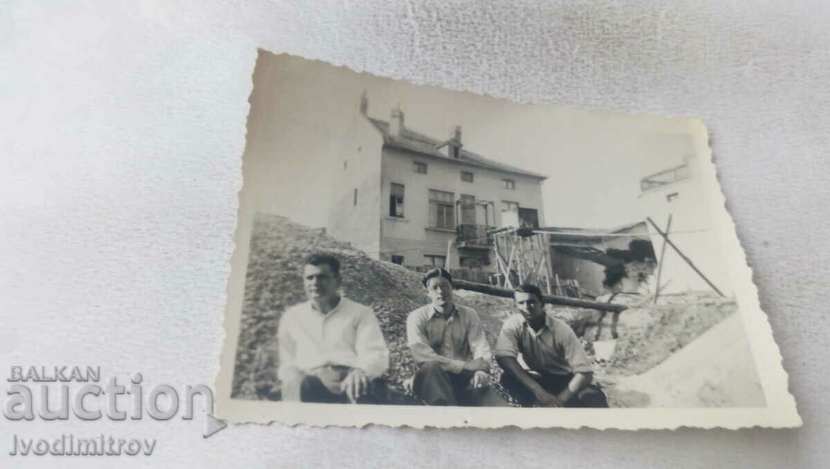 Photo Sofia Three men 1938