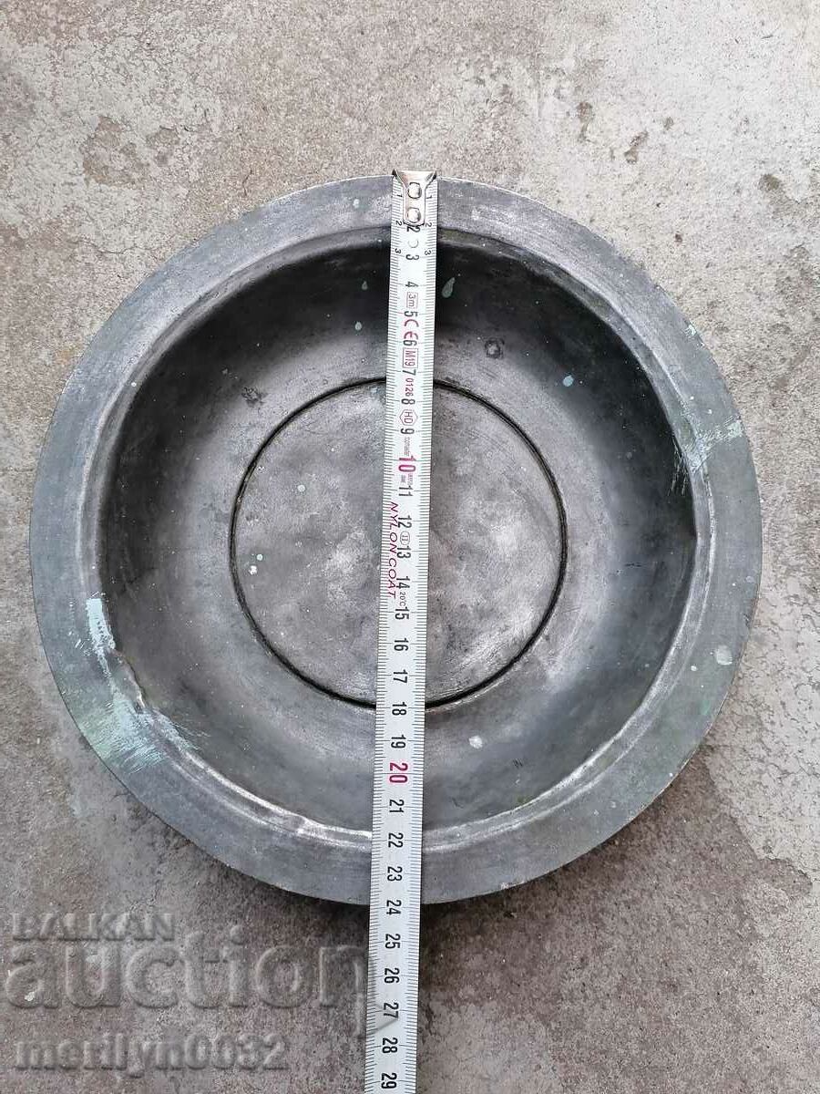 Old copper sahan, baker, bowl, plate, tass - 6 Old copper sahan, baker, bowl, plate, tass - 6