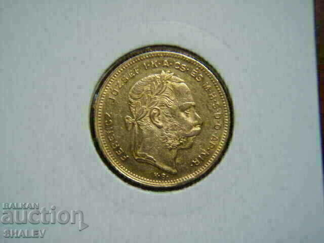 20 Francs / 8 Forint 1873 Hungary - XF/AU (gold) - 5