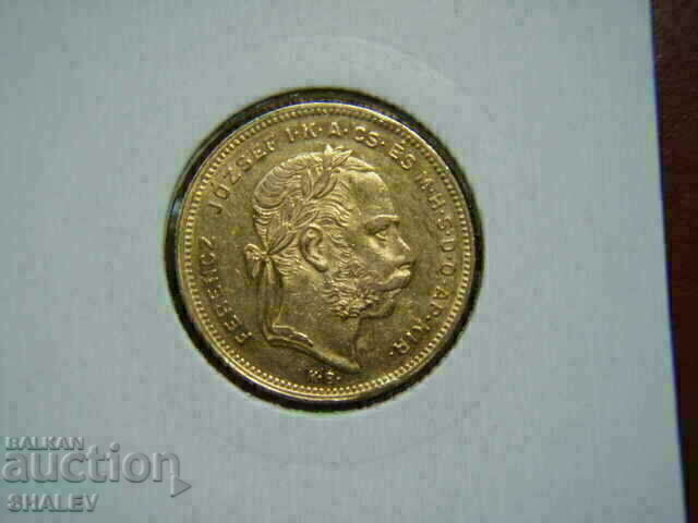 20 φράγκα / 8 φιορίνι 1873 Ουγγαρία - XF/AU (χρυσός) - 7