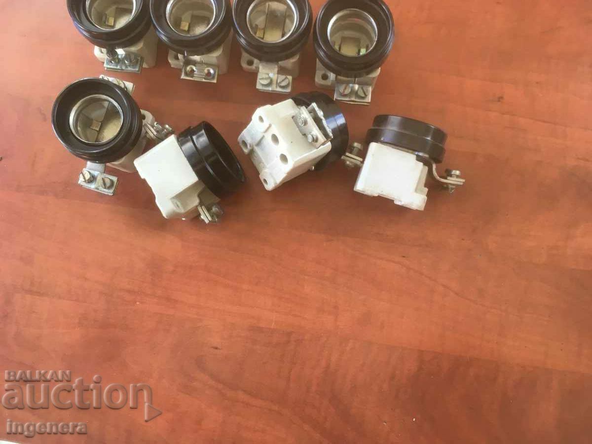 FUSE BASE, PORCELAIN FUSE-8 PCS - 5 FUSE BASE, PORCELAIN FUSE-8 PCS - 5