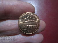 2012 год САЩ 1 цент