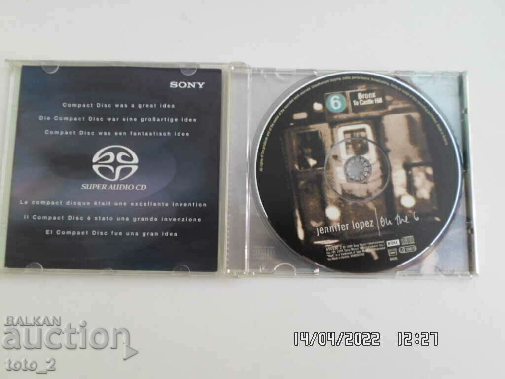 Auction JENNIFER LOPEZ-ON THE 6 CD ALBUM Auction JENNIFER LOPEZ-ON THE 6 CD ALBUM