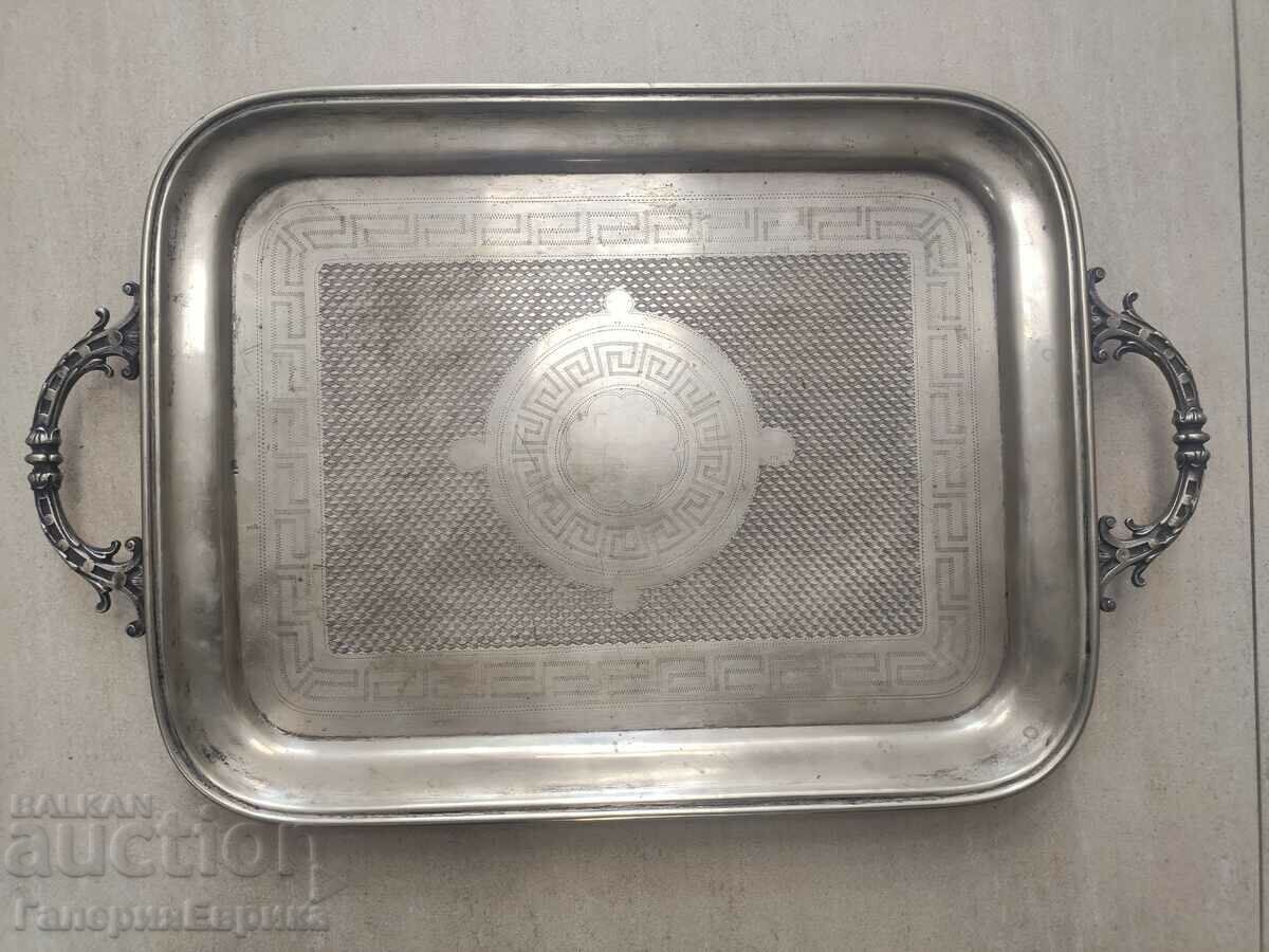 Old marked tray marking