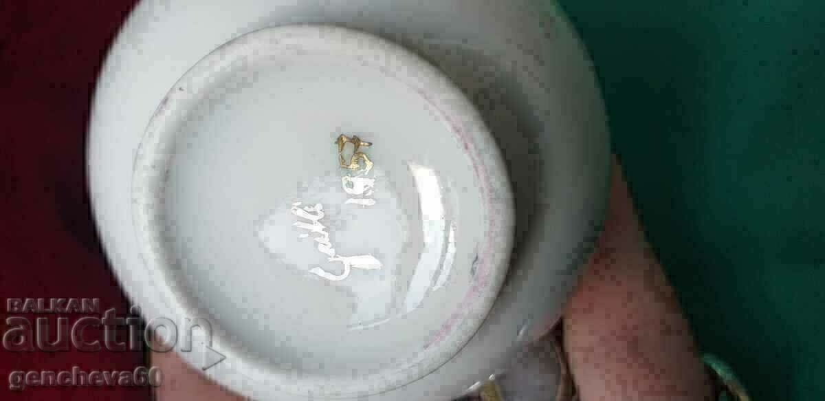 1957 Porcelain amphora, signed - 7 1957 Porcelain amphora, signed - 7