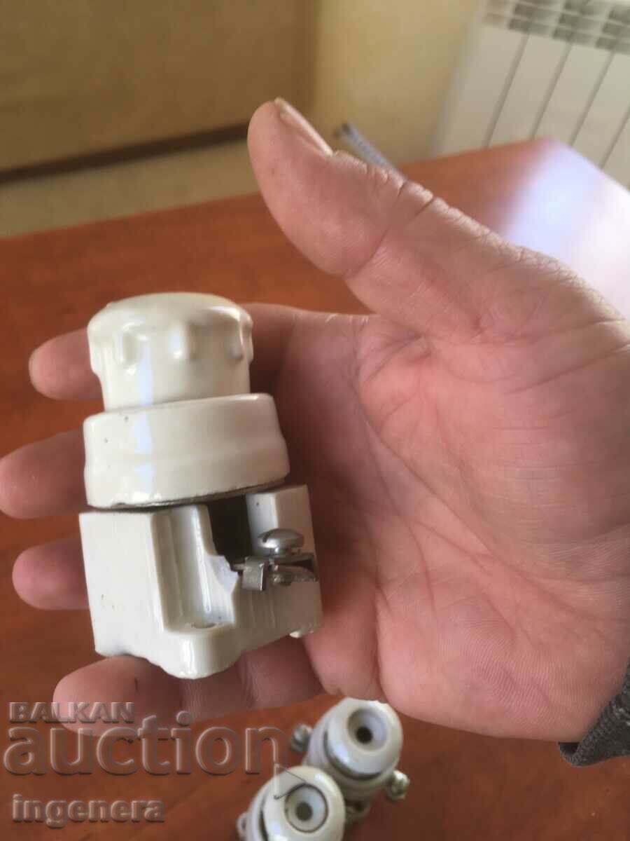 BASE PES 25 A WITH COVER FUSE PORCELAIN-7 PCS with price 27.00 BGN | € 13.80