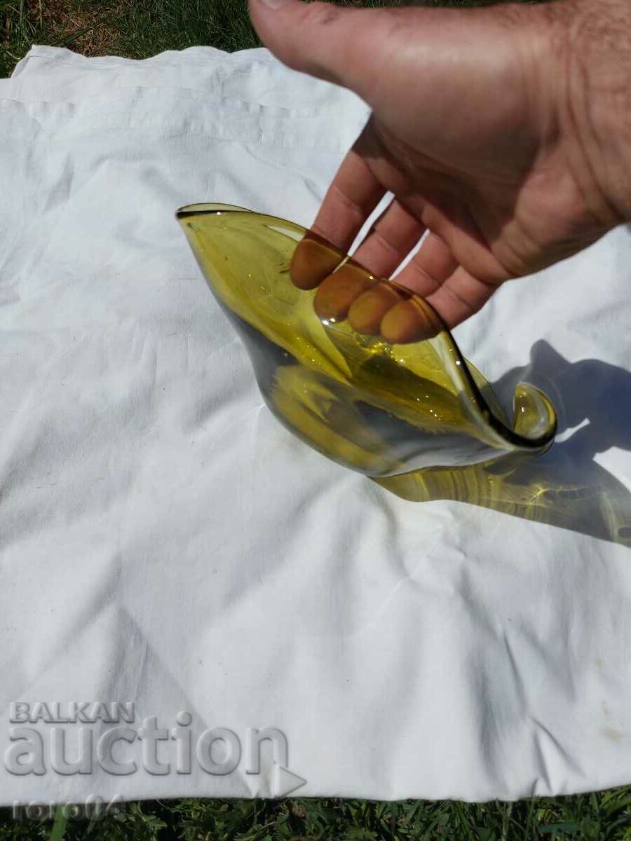 Доставка на СТАРА СТЪКЛЕНА КУПА - ФРУКТИЕРА