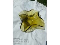 СТАРА СТЪКЛЕНА КУПА - ФРУКТИЕРА