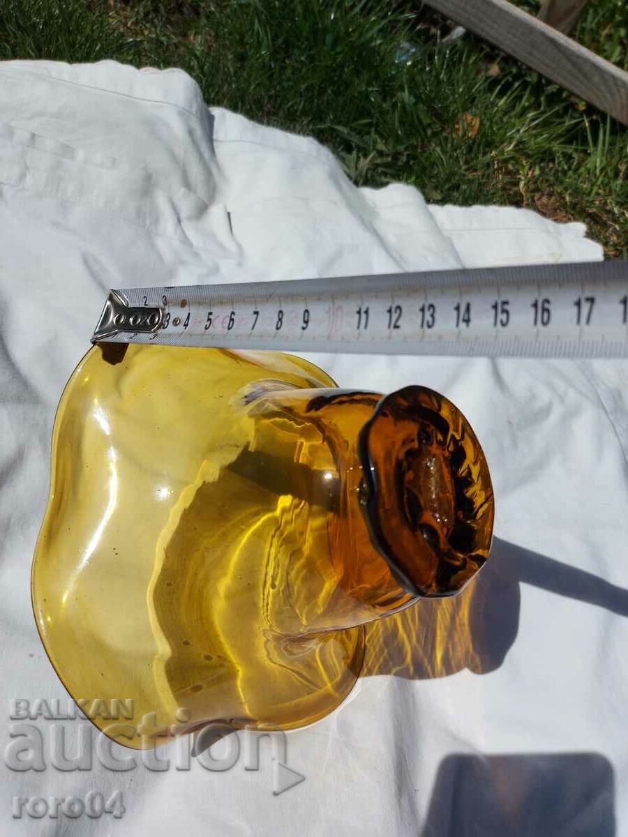 OLD GLASS BOWL - FRUIT SHOP - 6 OLD GLASS BOWL - FRUIT SHOP - 6