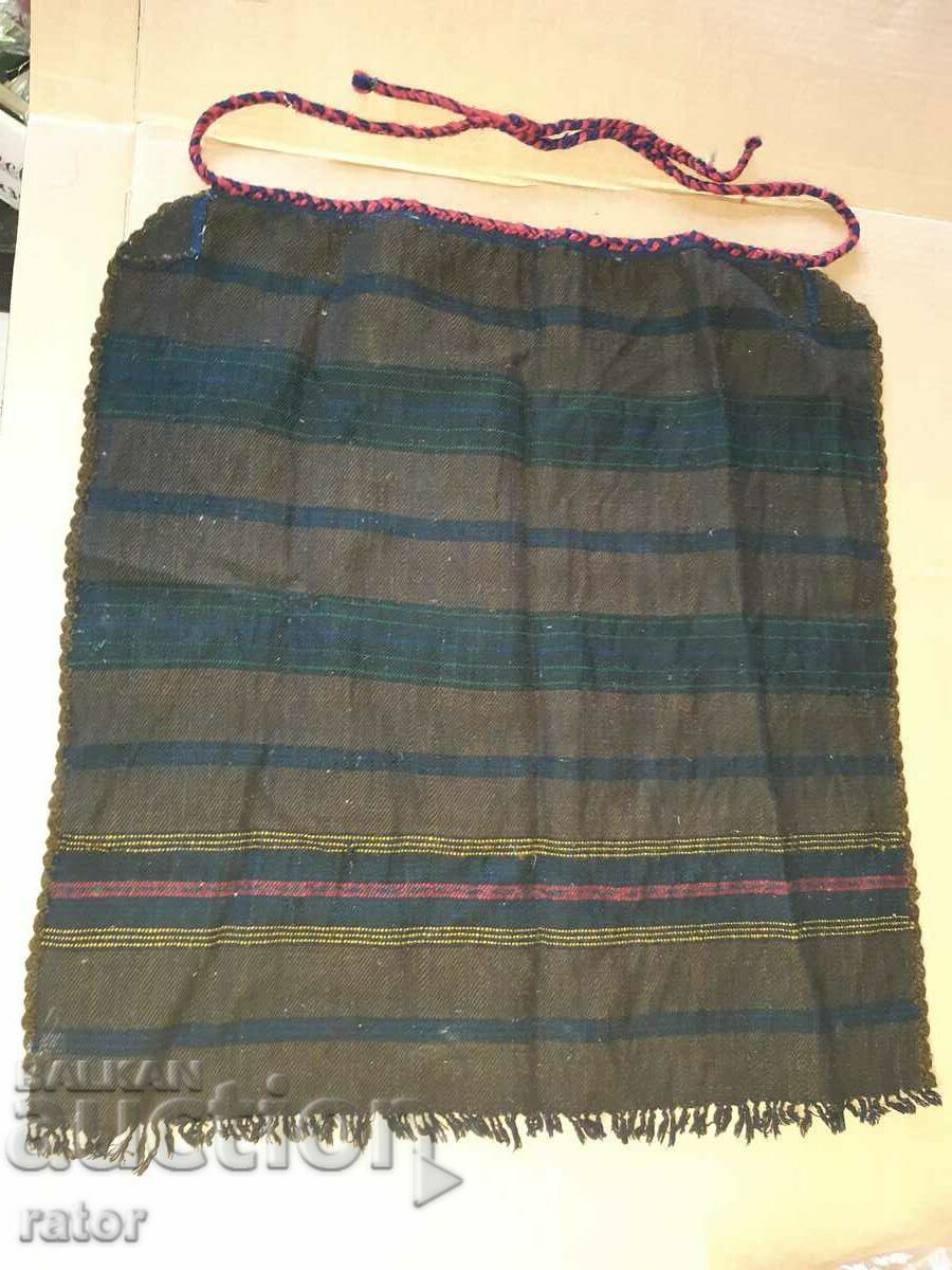 Authentic woven woolen apron, costume Authentic woven woolen apron, costume