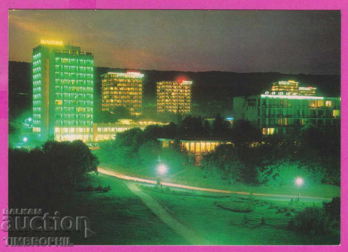 Auction  275071 / GOLDEN SANDS Night view Bulgaria card