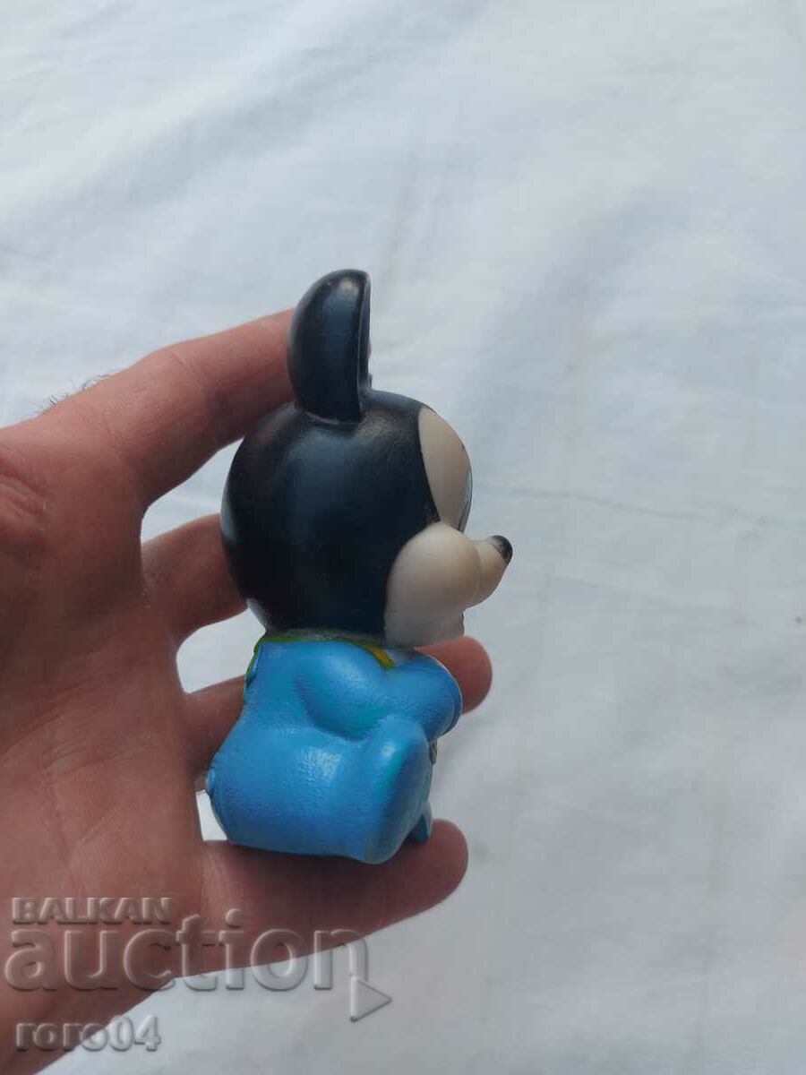 Auction MICKY MOUSE - RUBBER TOY - SCREAM Auction MICKY MOUSE - RUBBER TOY - SCREAM