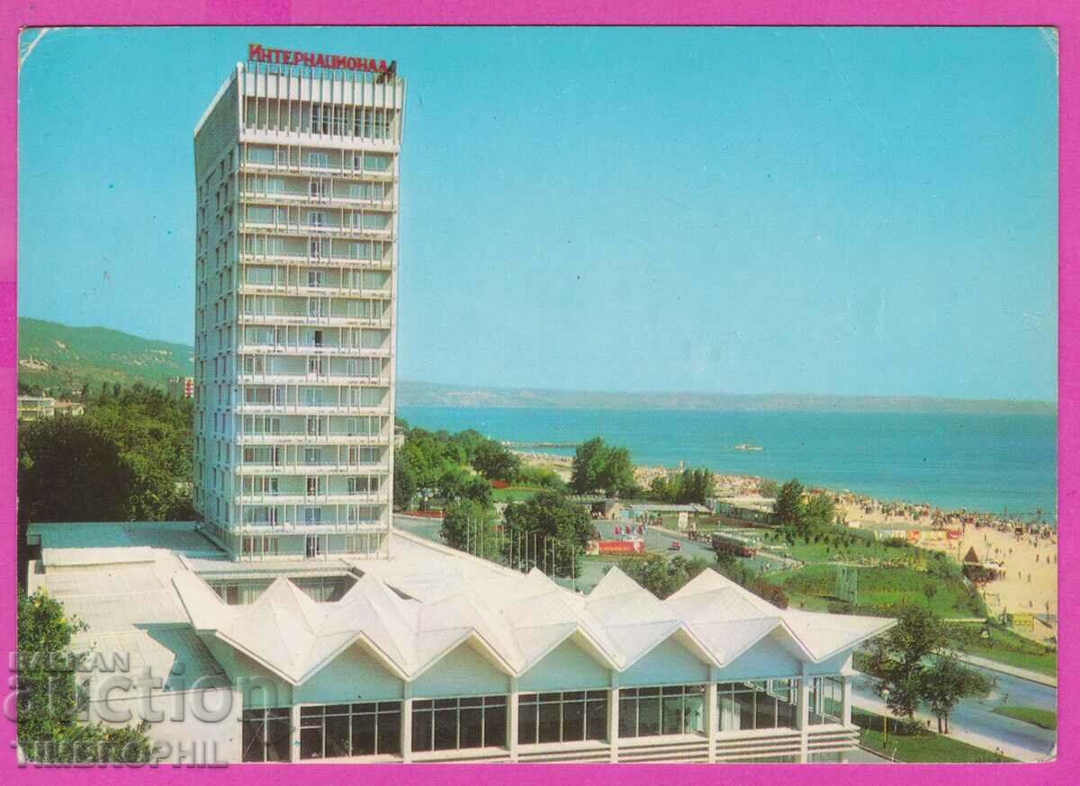 Auction  275092 / GOLDEN SANDS hotel International Bulgaria card