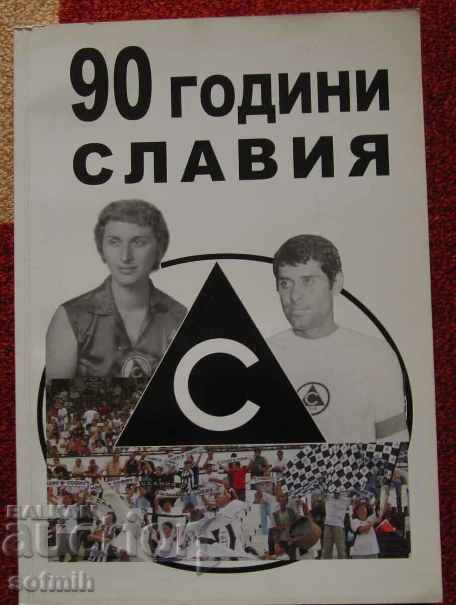 football book 90 years Slavia